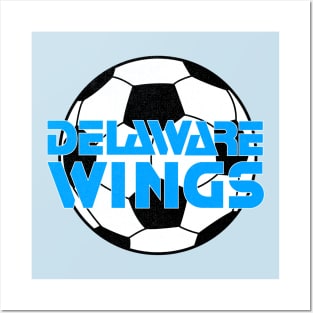 Defunct Delaware Wings - ASL Soccer 1974 Posters and Art